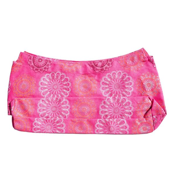 Thirty-One Fitted Purse Skirt Interchangeable Bag Cover Set of 3 Black Pink Red - Picture 3 of 14